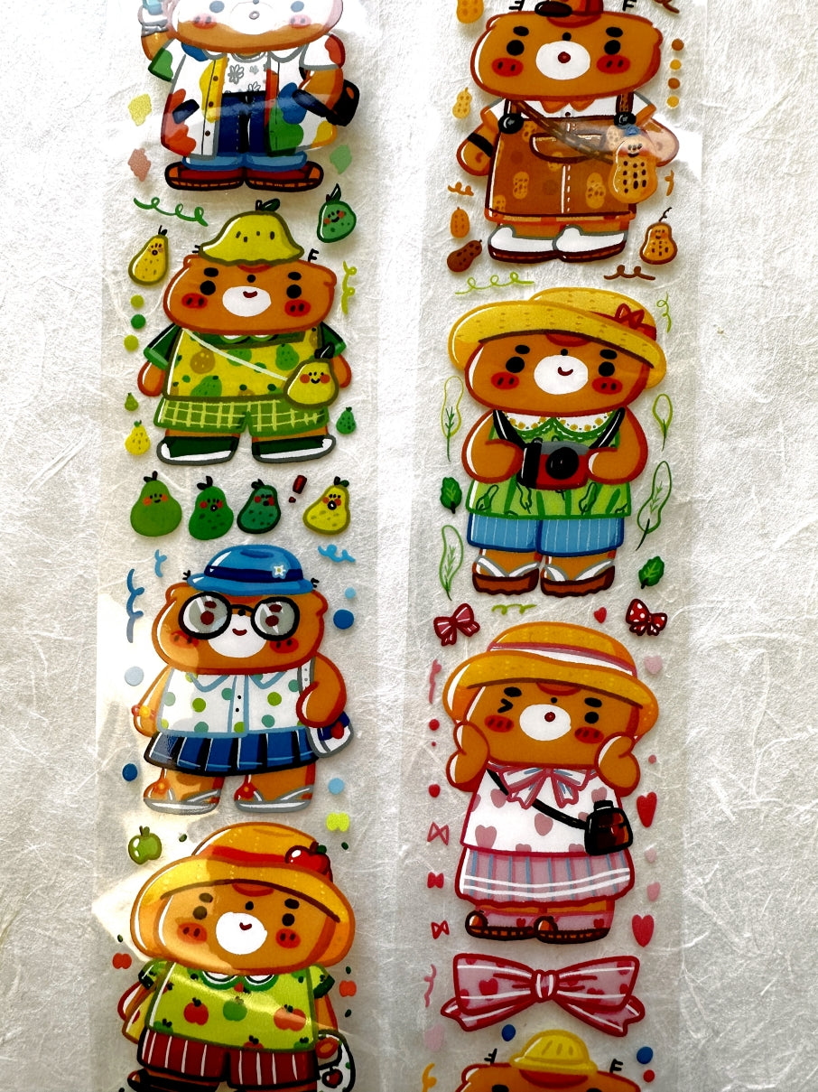 BuLan's Studio - Summer Outfit (4.5 cm x 200 cm) PET tape SAMPLES
