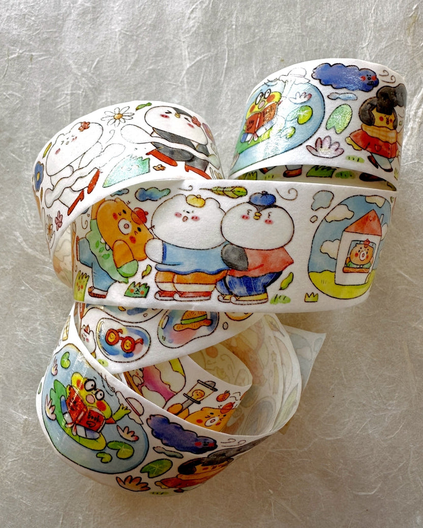 BuLan's Studio - Wind Is Big washi tape SAMPLES