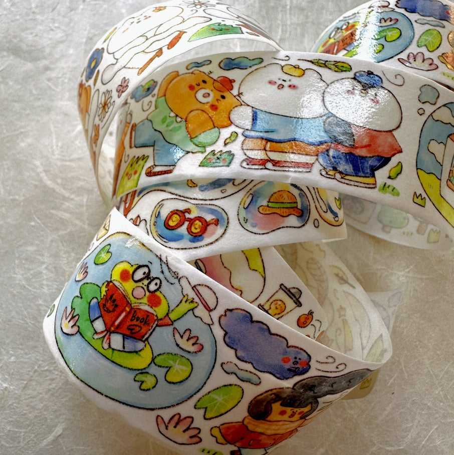 BuLan's Studio - Wind Is Big washi tape SAMPLES