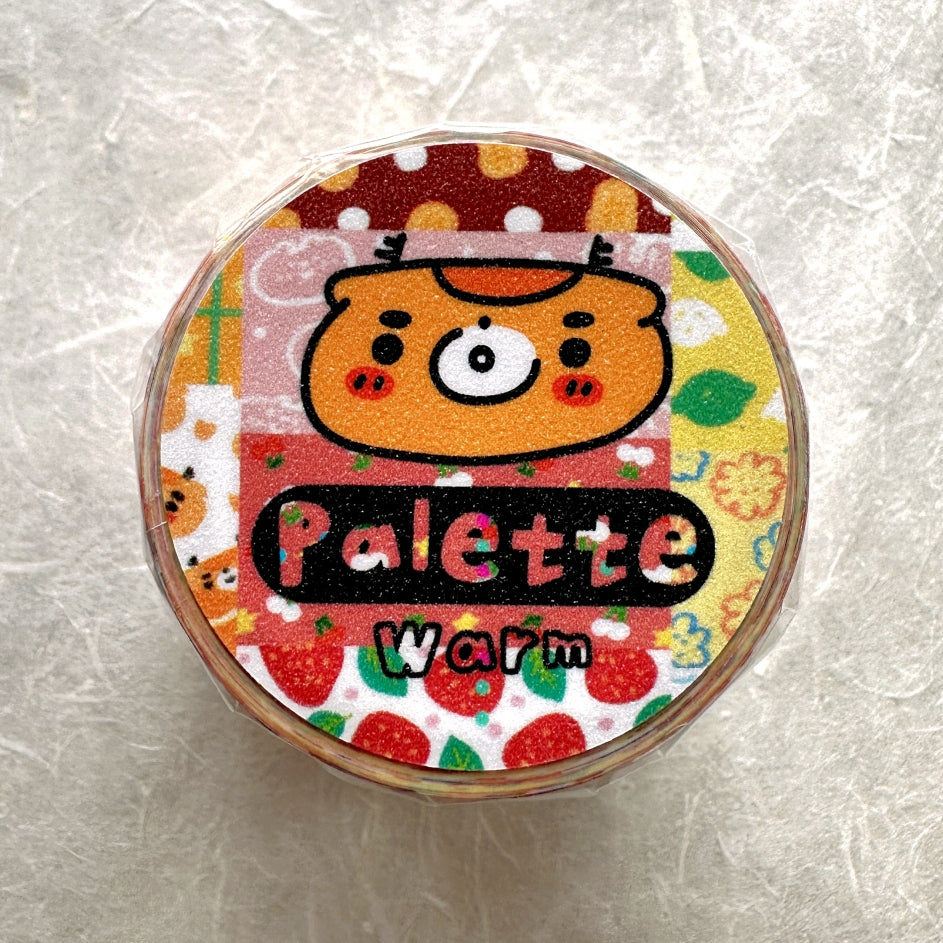BuLan's Studio - Palette Warm kiss-cut washi tape SAMPLES