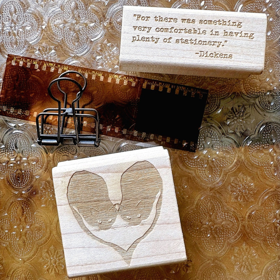 TAOthings Studio - Love Cats rubber stamp