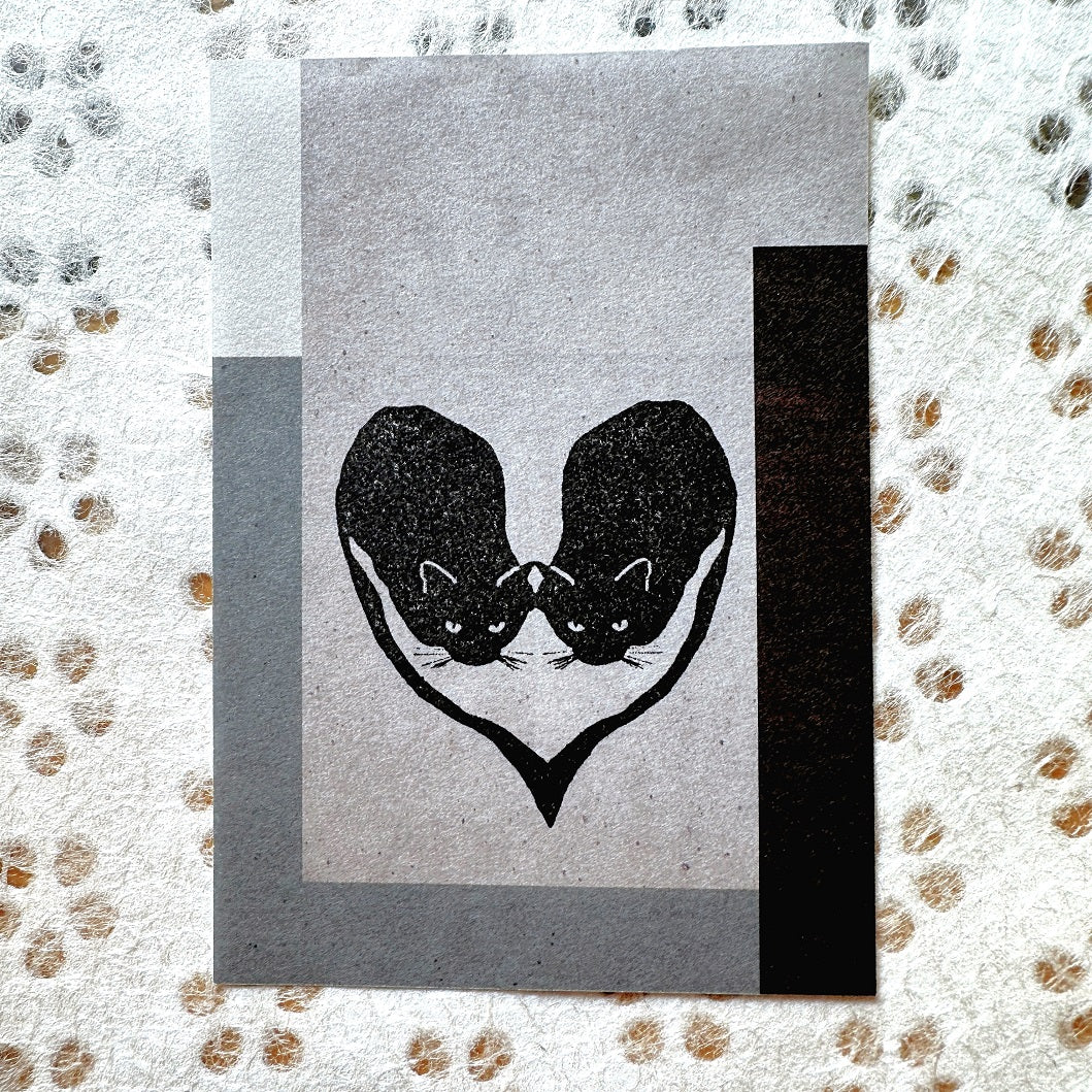 TAOthings Studio - Love Cats rubber stamp