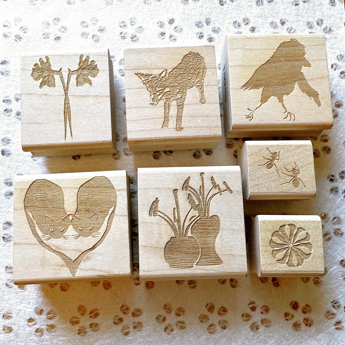 TAOthings Studio - Love Cats rubber stamp
