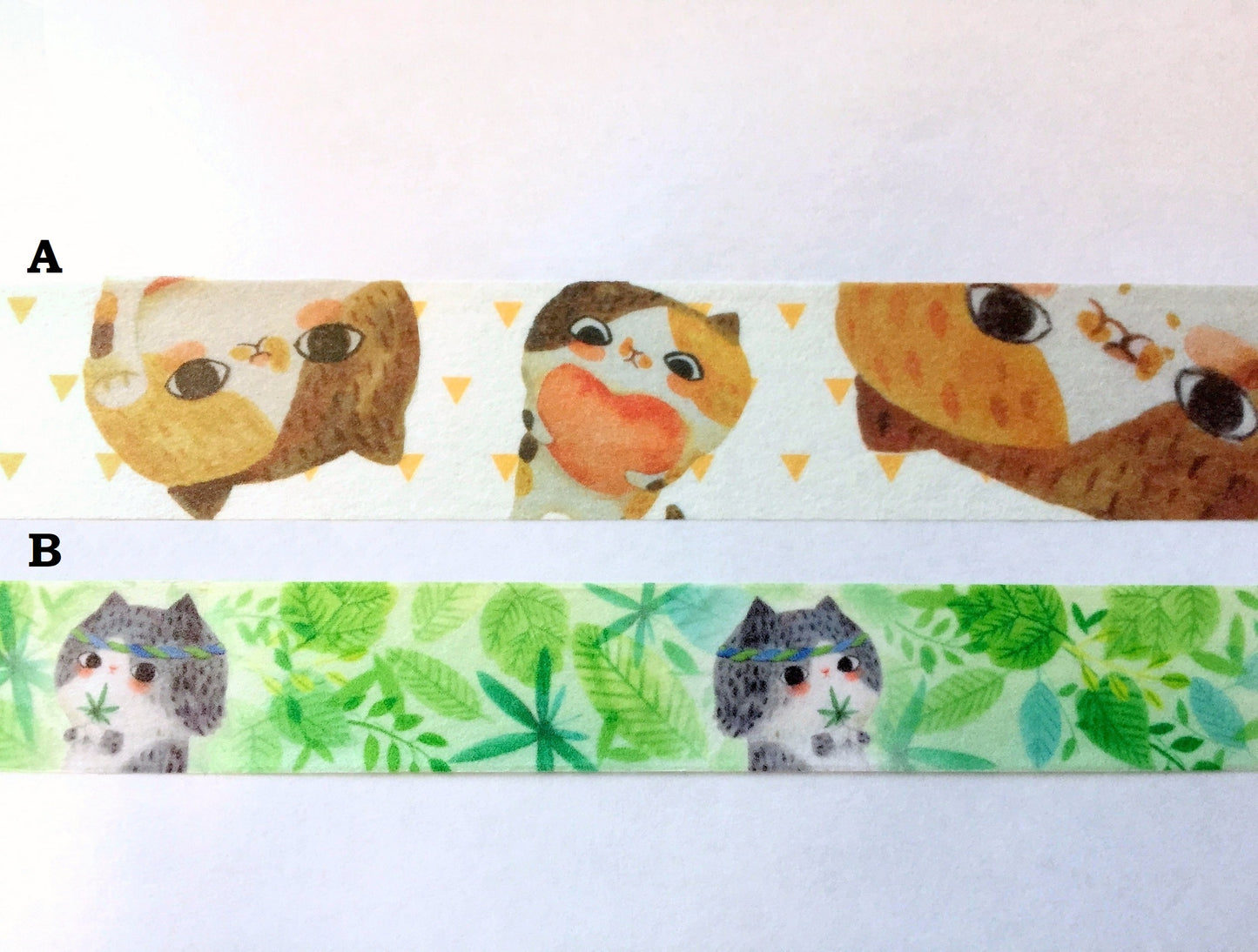 La-Cha-Hua - Love & Peace washi tape SAMPLES