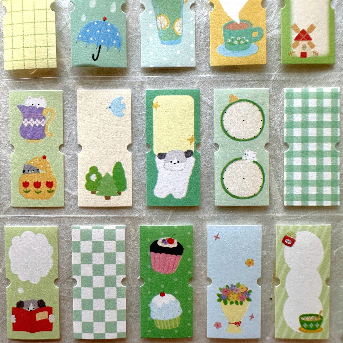 Cardlover - Enjoy Moments writable label sticker roll SAMPLES