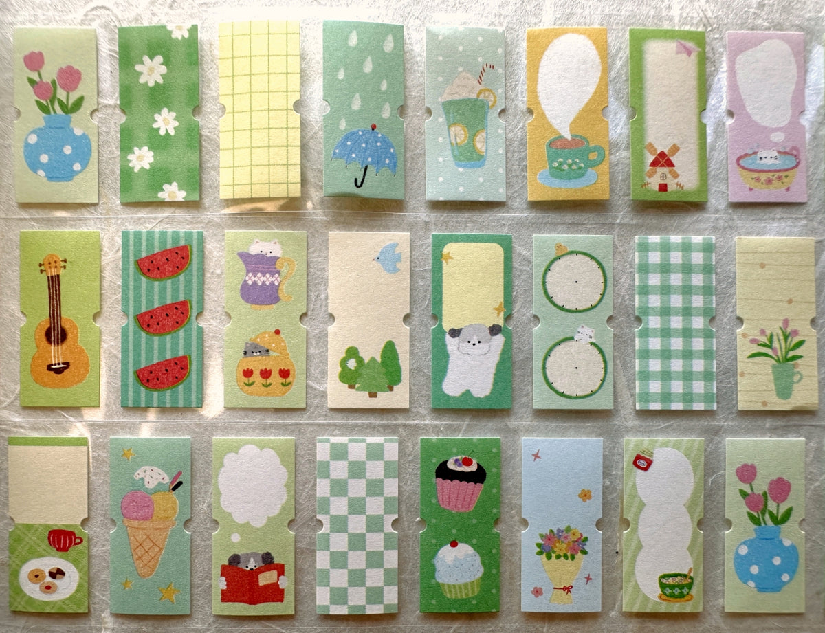 Cardlover - Enjoy Moments writable label sticker roll SAMPLES
