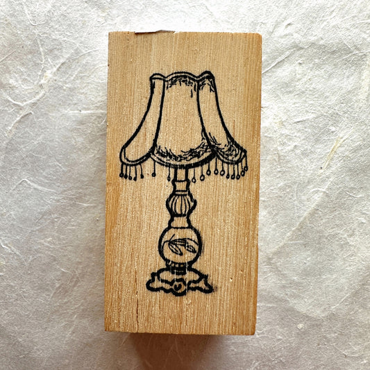 Catdoo - Lamp rubber stamp [Pre-loved]