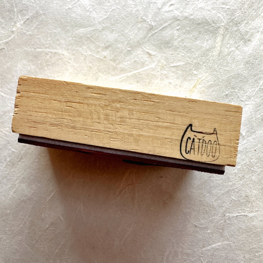 Catdoo - Lamp rubber stamp [Pre-loved]