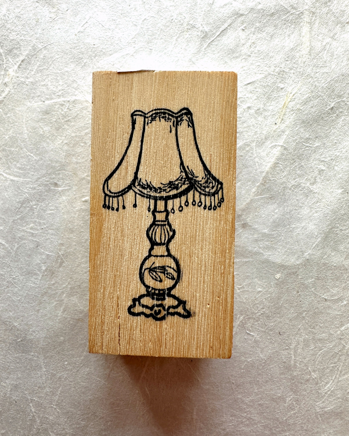 Catdoo - Lamp rubber stamp [Pre-loved]
