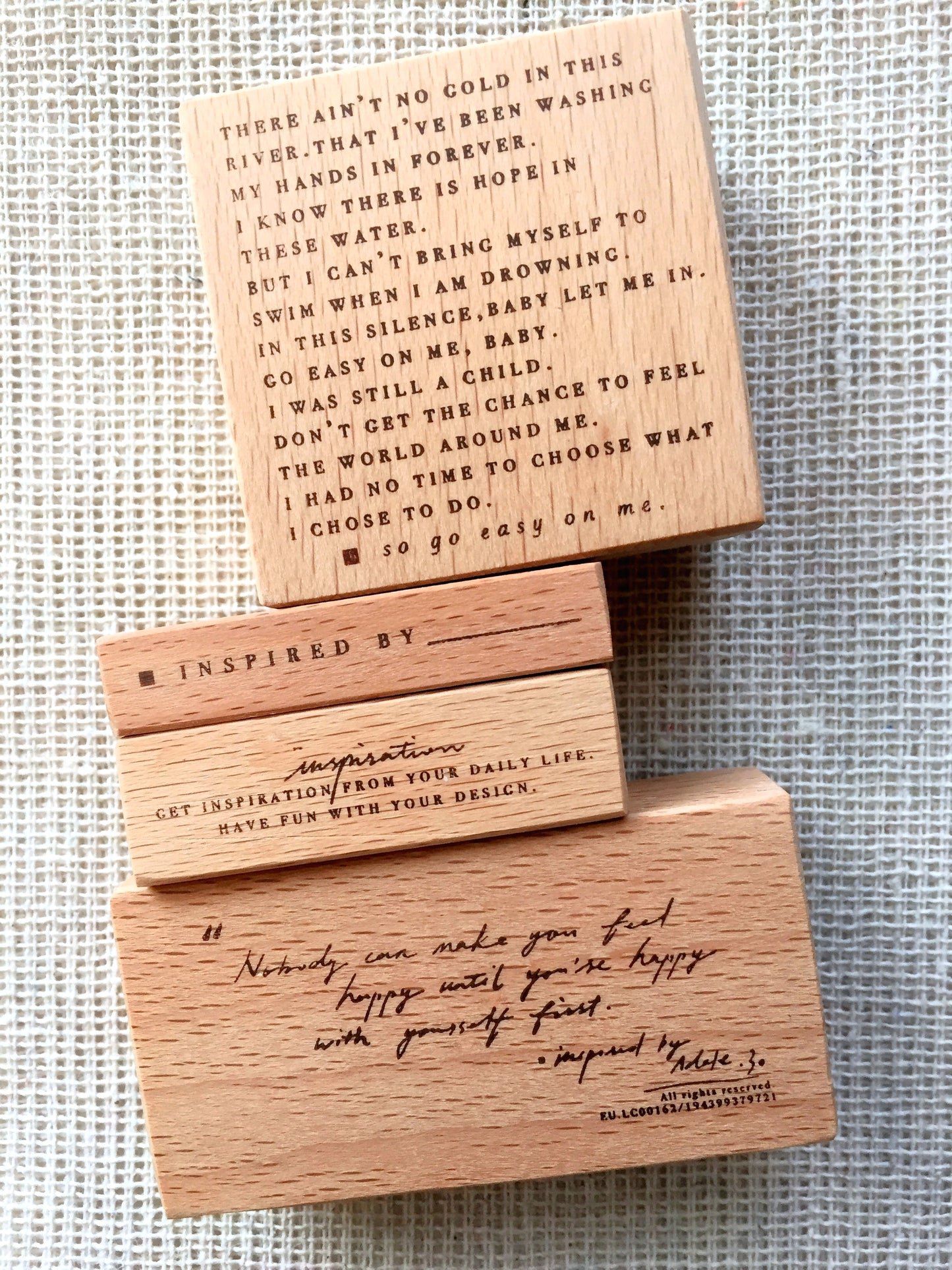 Christian Design - Inspired by Adele rubber stamps