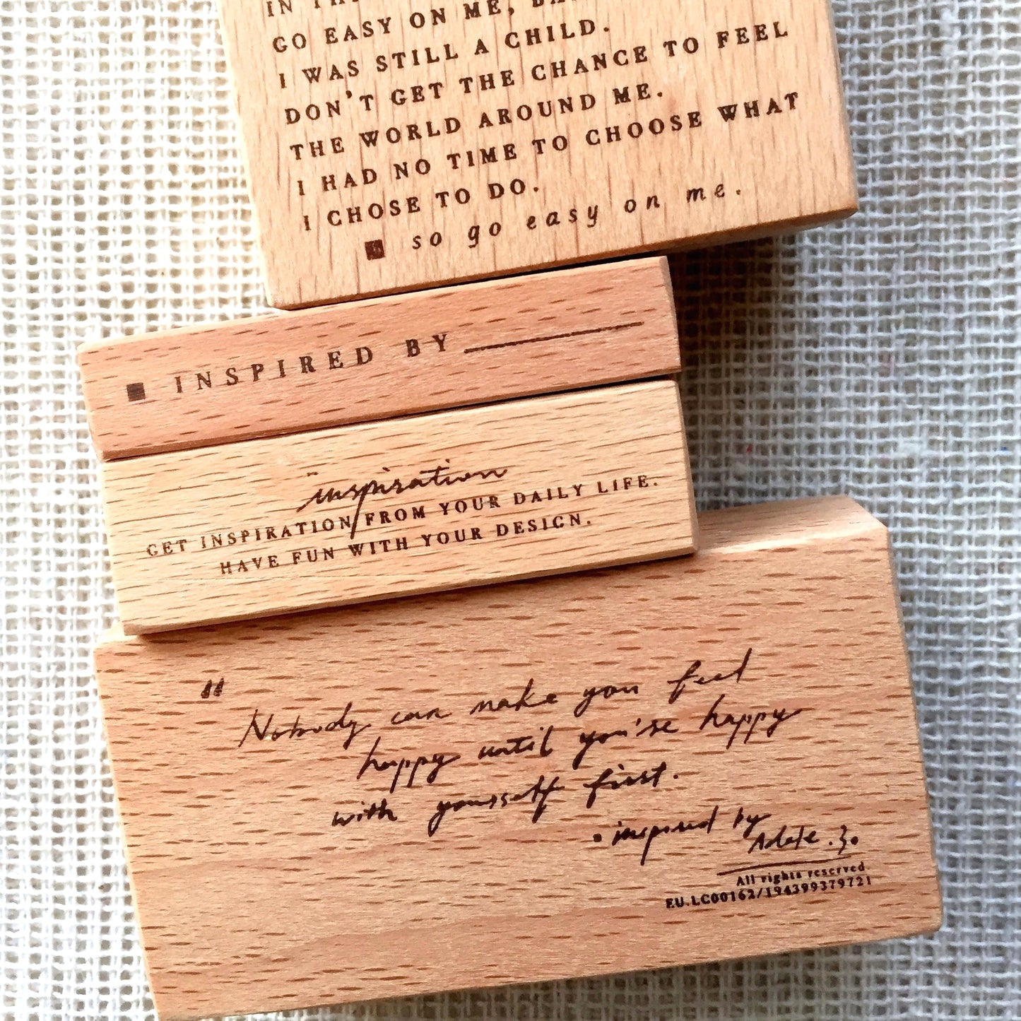 Christian Design - Inspired by Adele rubber stamps