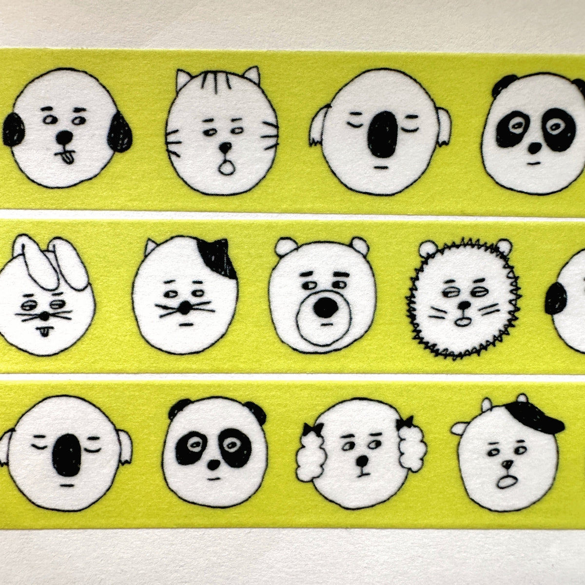Classiky x sennokoto - Face washi tape SAMPLES