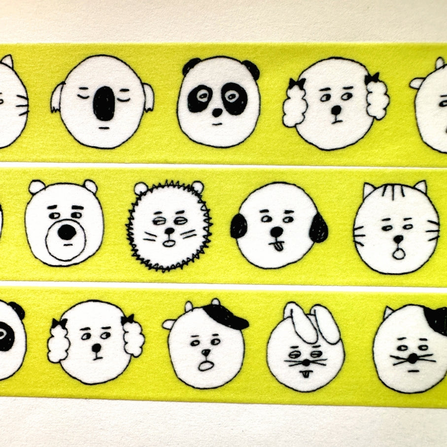 Classiky x sennokoto - Face washi tape SAMPLES
