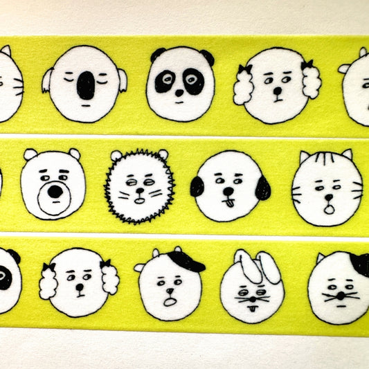 Classiky x sennokoto - Face washi tape SAMPLES