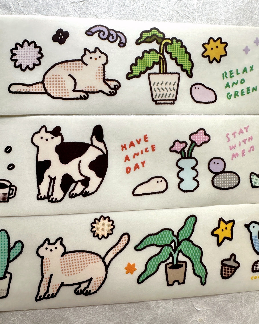 Cocoon Poppy - Relax and Green PET tape