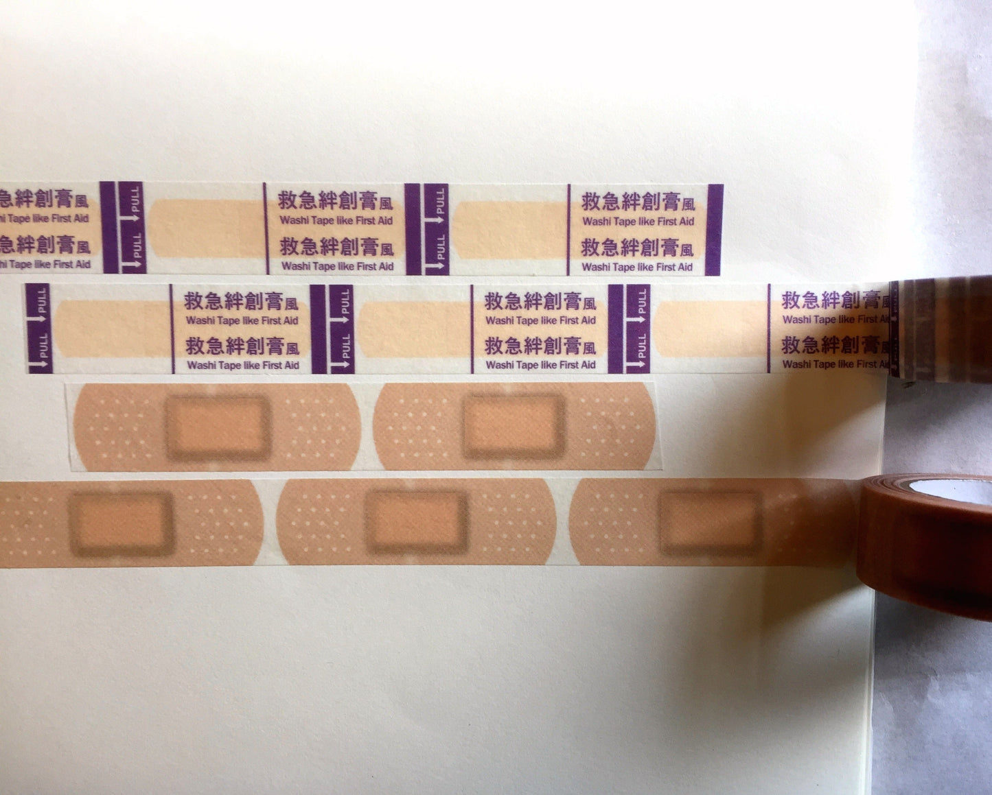 Cobato - "Washi Tape Like First Aid" washi tape SAMPLES