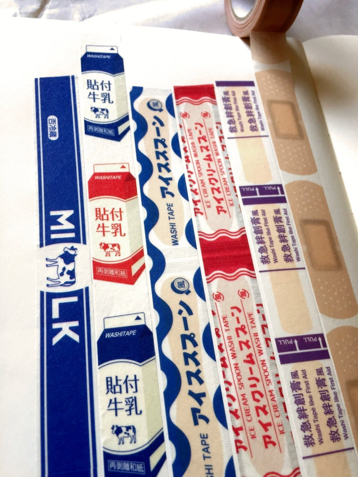 Cobato - Milk washi tape SAMPLES