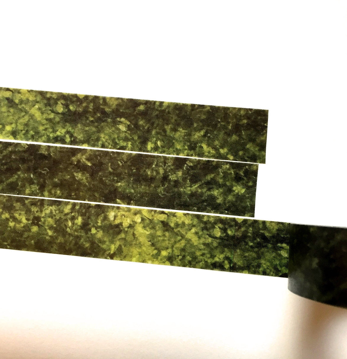 Cobato - Nori green & Nori packet washi tape SAMPLES