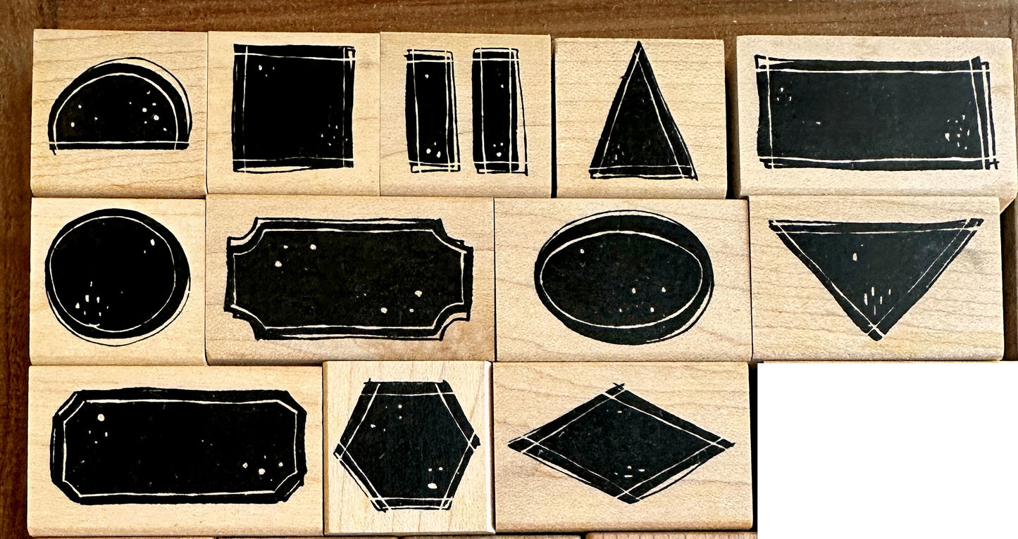 Lin Chia Ning - assorted rubber stamps [Pre-Loved]