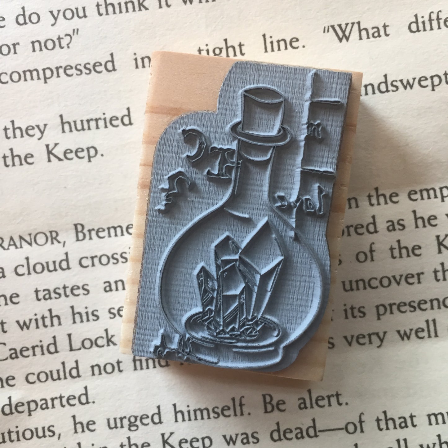 Craftioneries - Alchemy rubber stamp [Pre-loved]