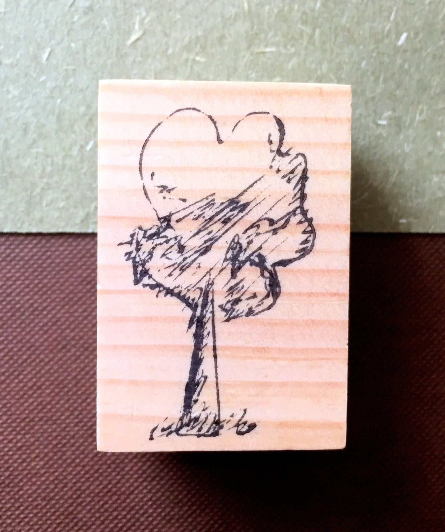 Craftioneries - Scribbled Tree stamp [Pre-loved]