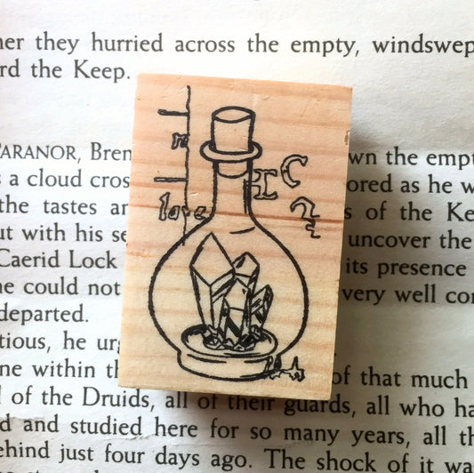 Craftioneries - Alchemy rubber stamp [Pre-loved]