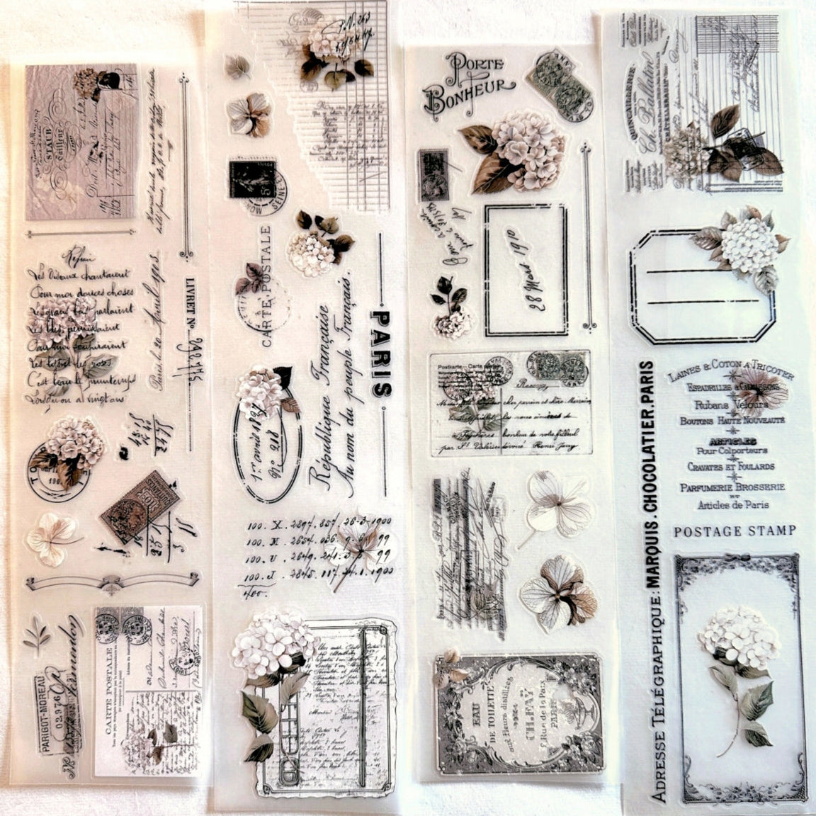 Crea with Gaby - Memories Vol. 2 kiss-cut crystal PET tape SAMPLES