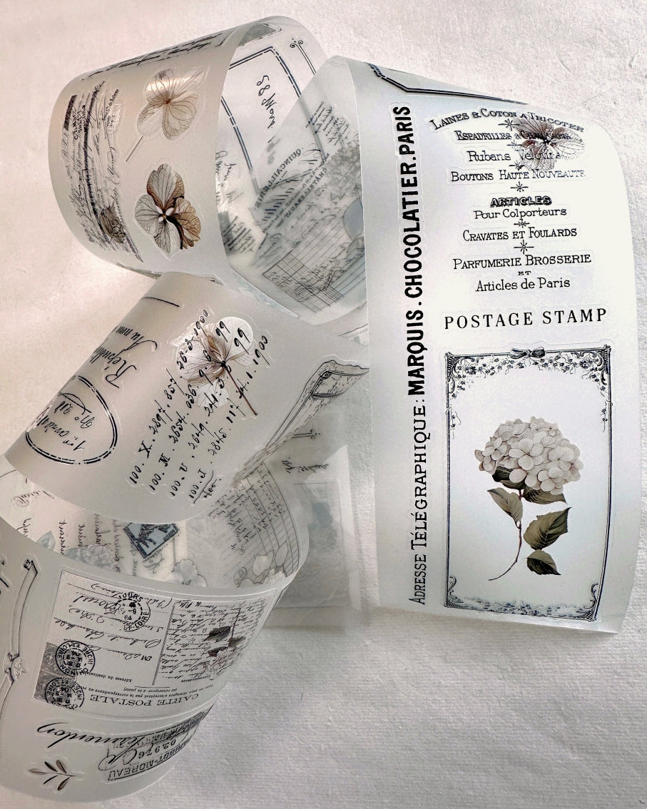 Crea with Gaby - Memories Vol. 2 kiss-cut crystal PET tape SAMPLES