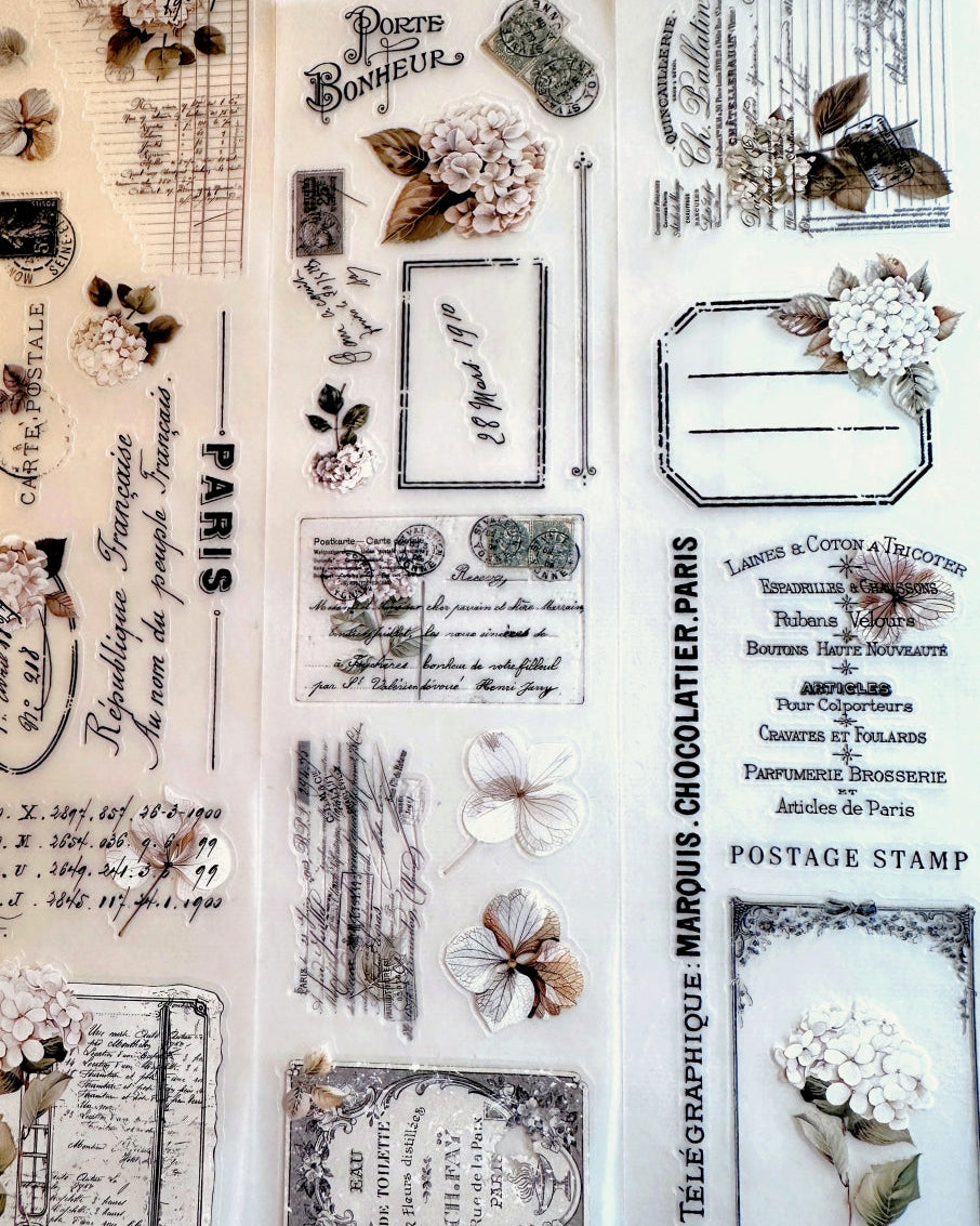 Crea with Gaby - Memories Vol. 2 kiss-cut crystal PET tape SAMPLES
