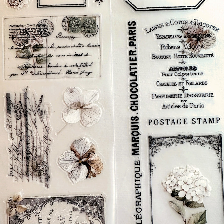 Crea with Gaby - Memories Vol. 2 kiss-cut crystal PET tape SAMPLES