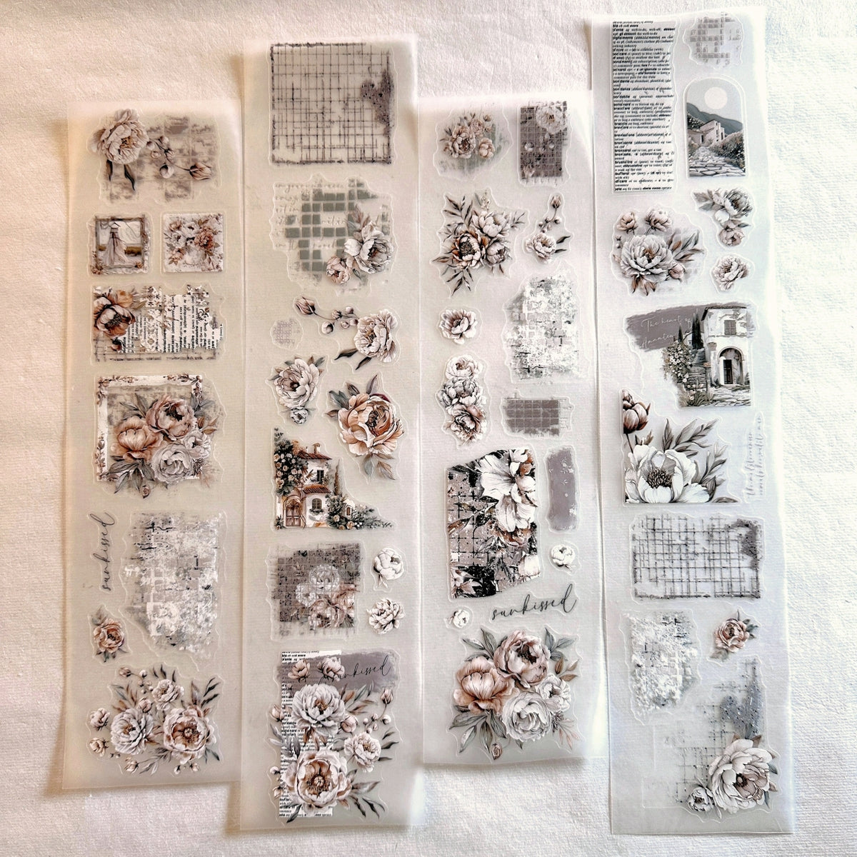 Crea with Gaby - Amantea kiss-cut crystal PET tape SAMPLES