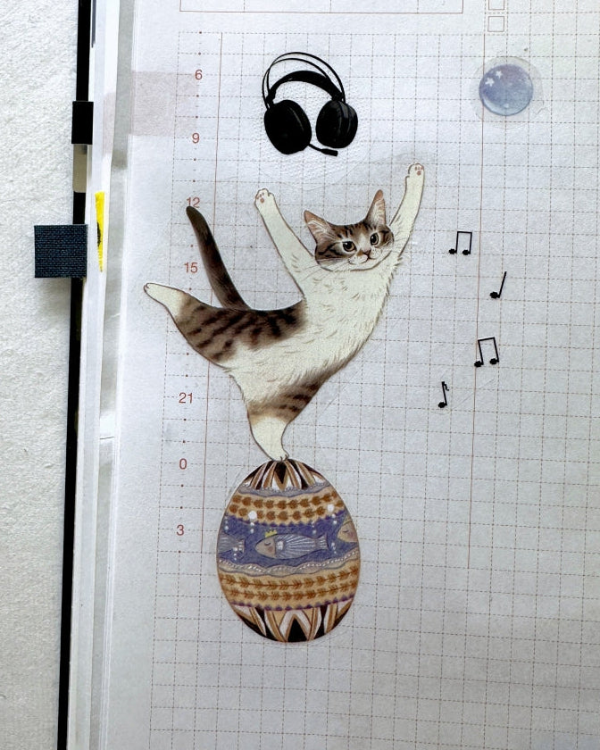 Davidcookslove - Easter Egg Planet PET tape SAMPLES