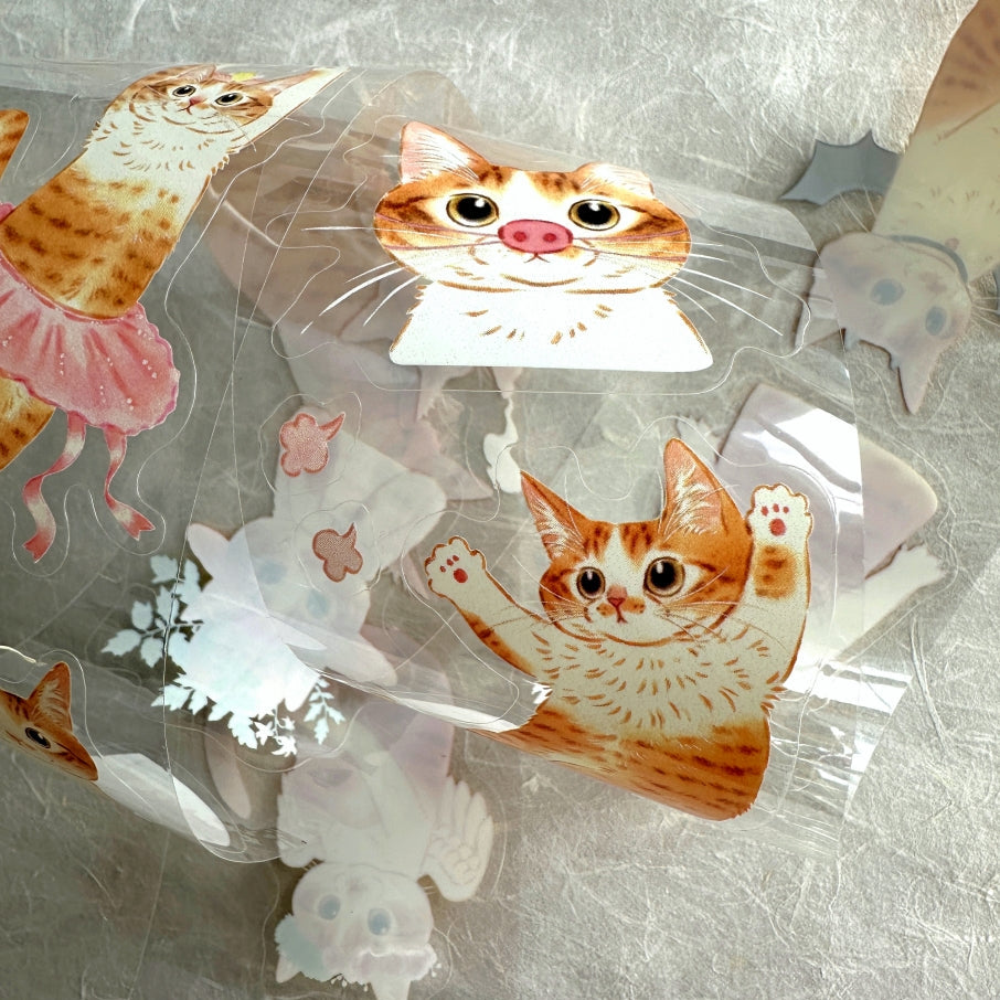Davidcookslove - Miss Mia kiss-cut PET tape SAMPLES