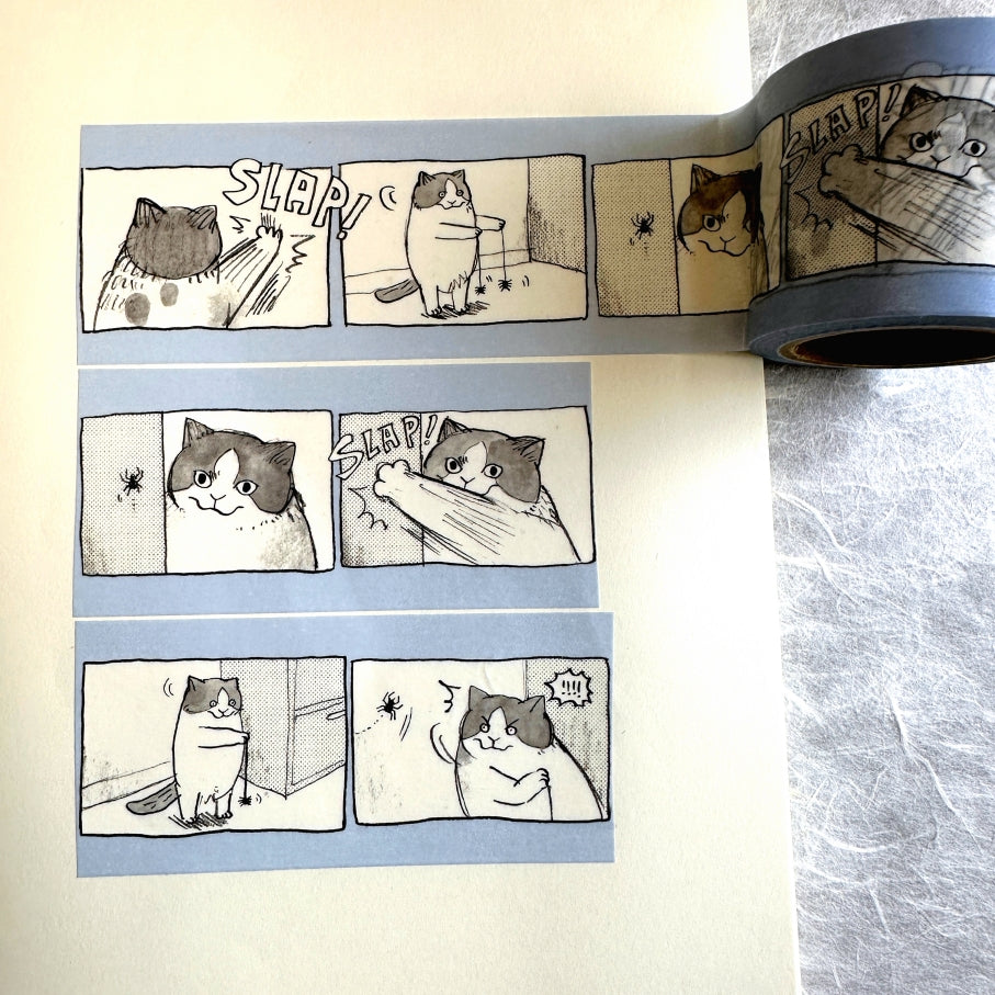 Dawning Crow - Mobu's Yoyo Show washi tape SAMPLES