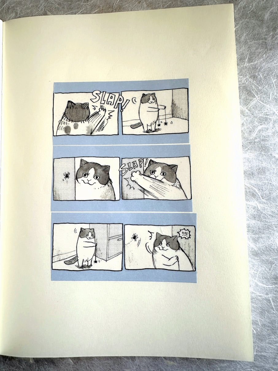 Dawning Crow - Mobu's Yoyo Show washi tape SAMPLES