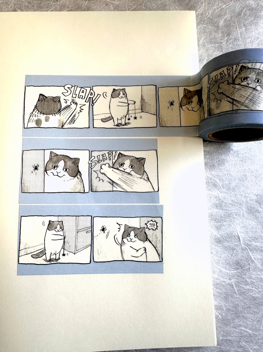 Dawning Crow - Mobu's Yoyo Show washi tape SAMPLES