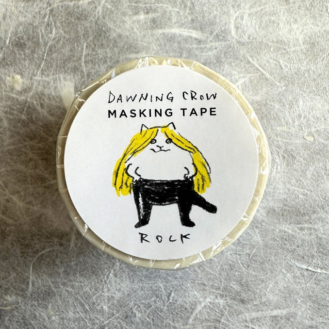 Dawning Crow - Rock Cat washi tape SAMPLES