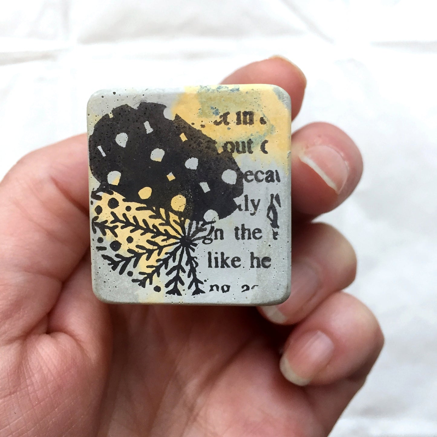 Dan Wei Ind. - No. 343 cement rubber stamp