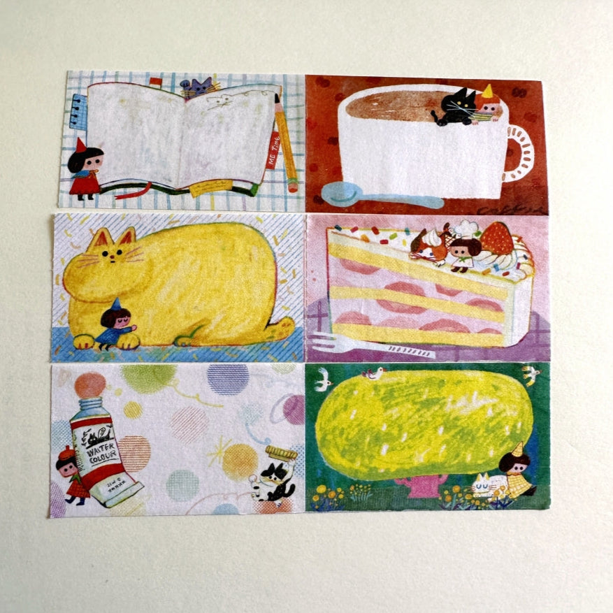 Dayuyoyo - Me Time sticky memo roll SAMPLES