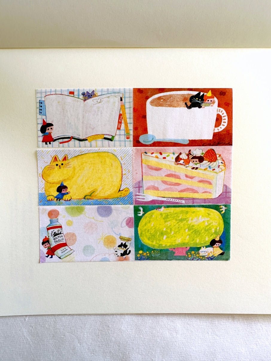 Dayuyoyo - Me Time sticky memo roll SAMPLES