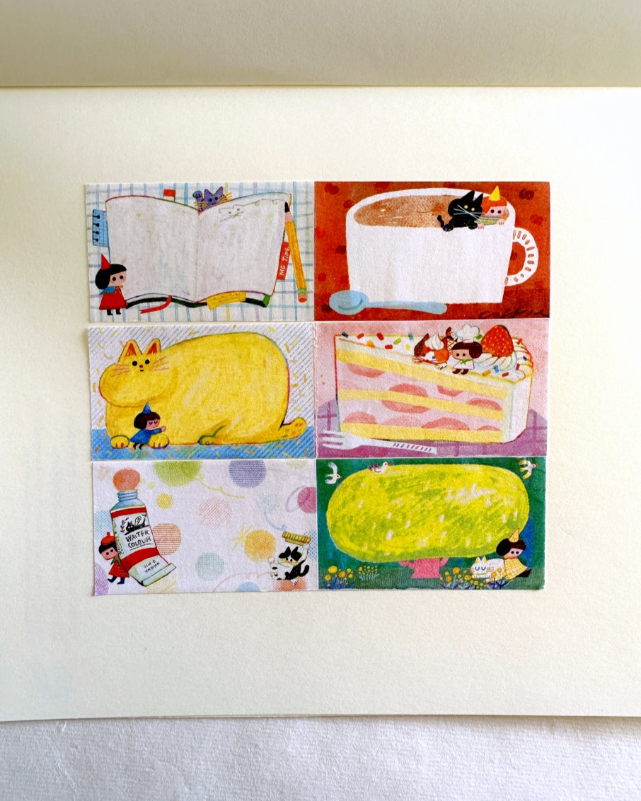 Dayuyoyo - Me Time sticky memo roll SAMPLES