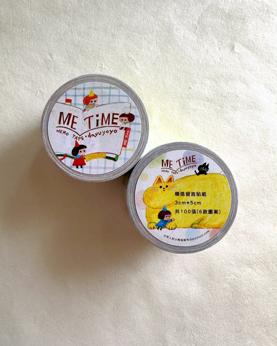 Dayuyoyo - Me Time sticky memo roll SAMPLES