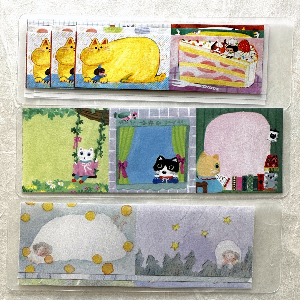Dayuyoyo - Me Time sticky memo roll SAMPLES