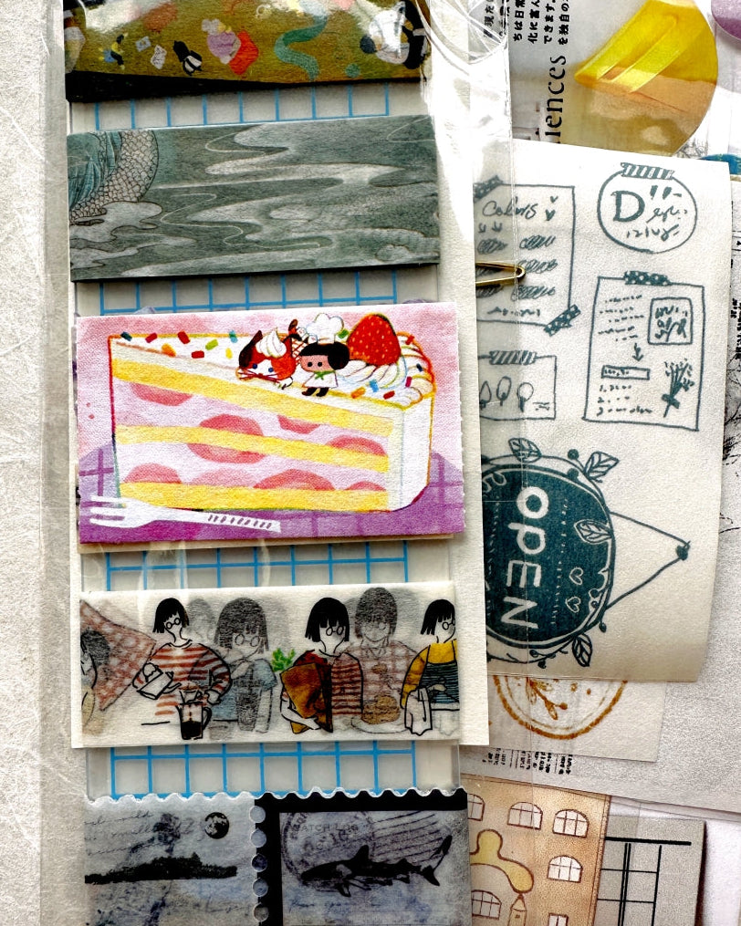 Dayuyoyo - Me Time sticky memo roll SAMPLES