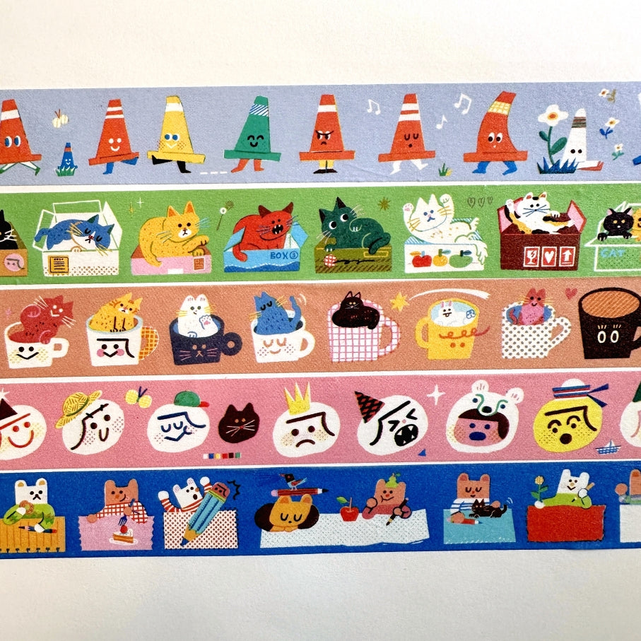 Dayuyoyo - Creative Expo 2025 washi tapes SAMPLES