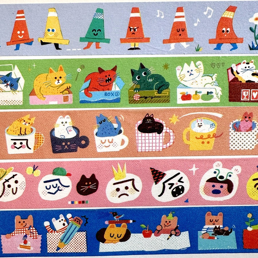 Dayuyoyo - Creative Expo 2025 washi tapes SAMPLES