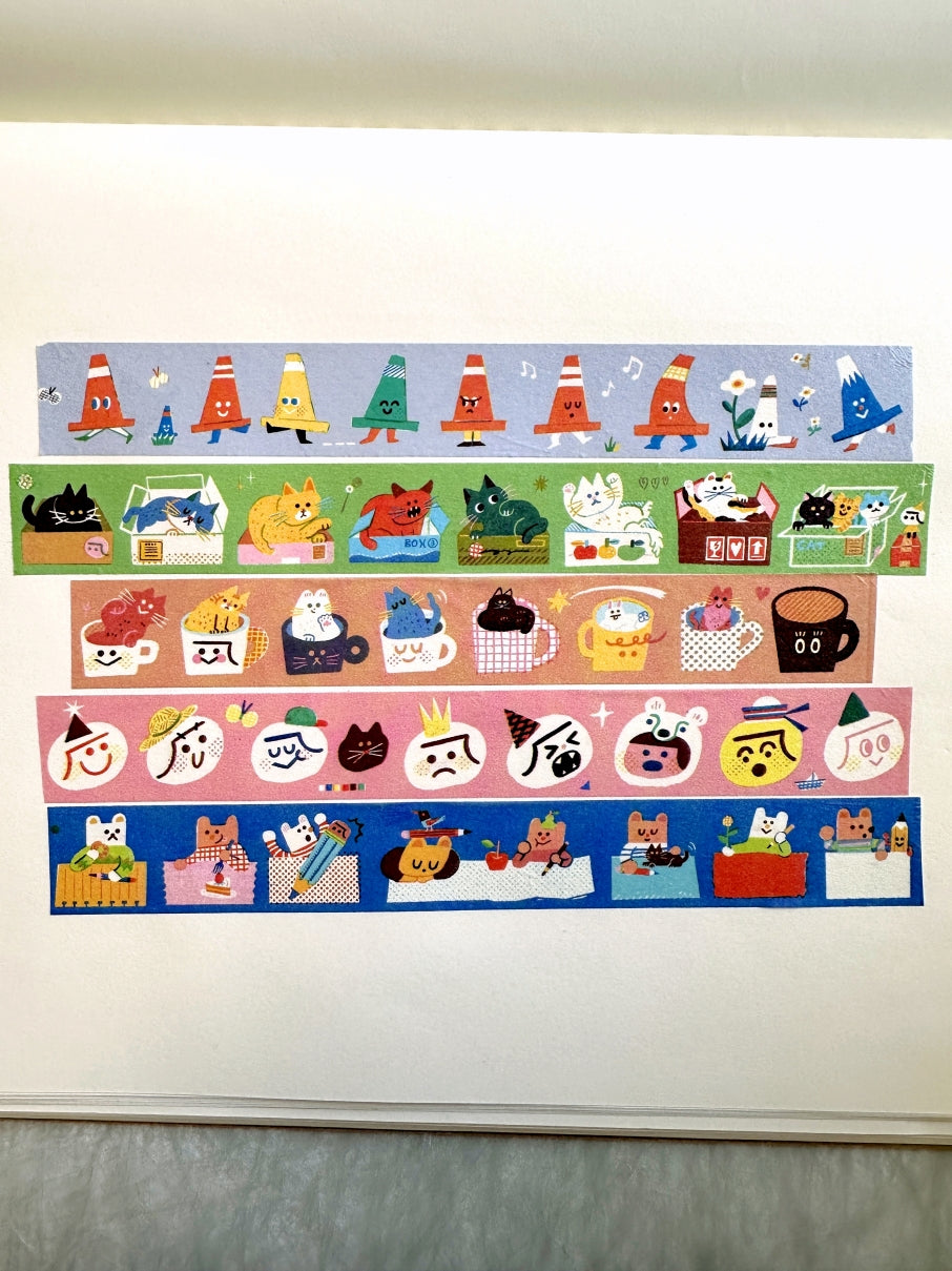 Dayuyoyo - Creative Expo 2025 washi tapes SAMPLES