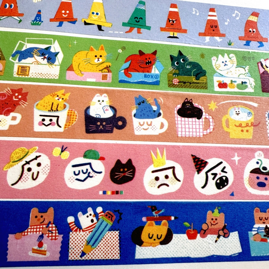 Dayuyoyo - Creative Expo 2025 washi tapes SAMPLES