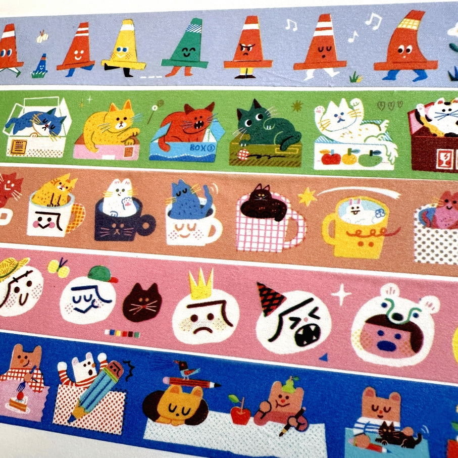 Dayuyoyo - Creative Expo 2025 washi tapes SAMPLES