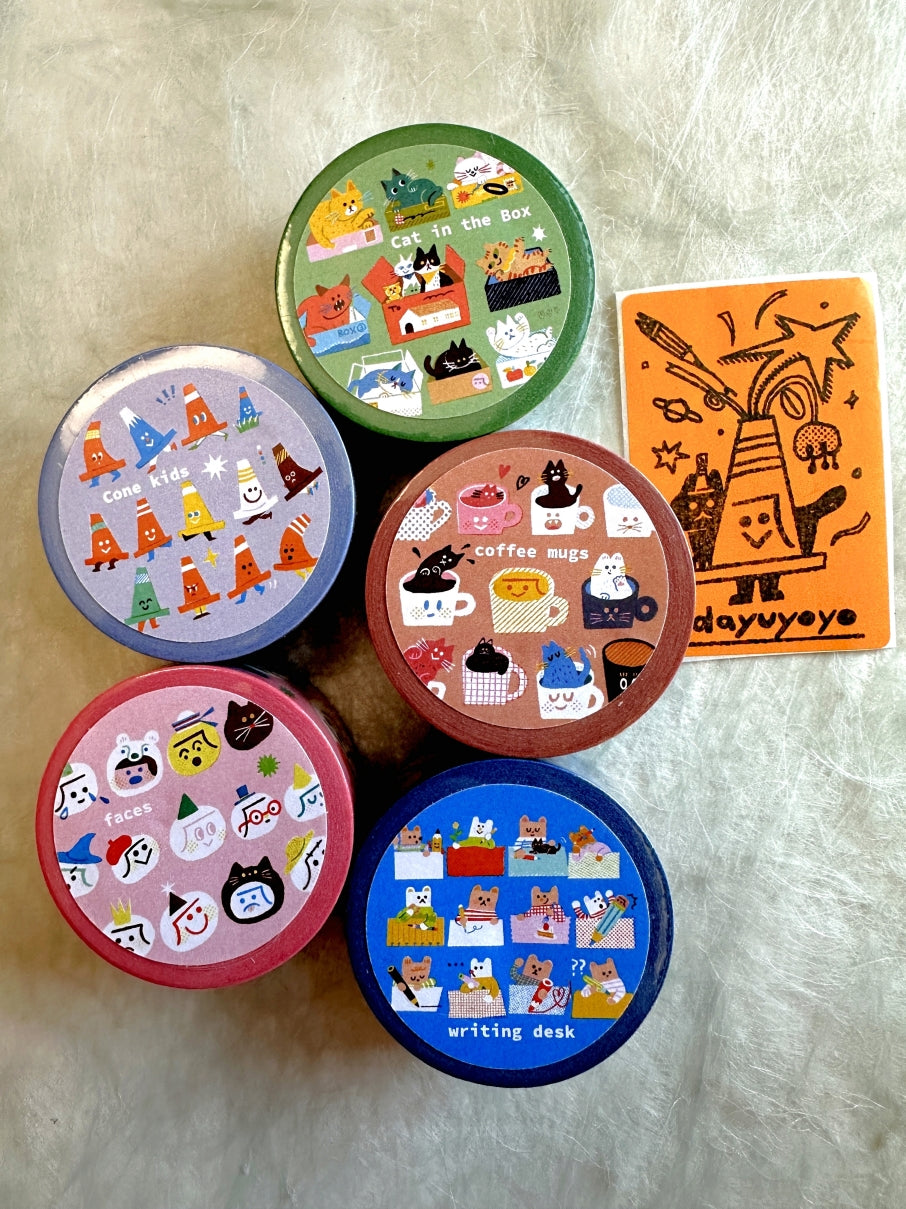 Dayuyoyo - Creative Expo 2025 washi tapes SAMPLES